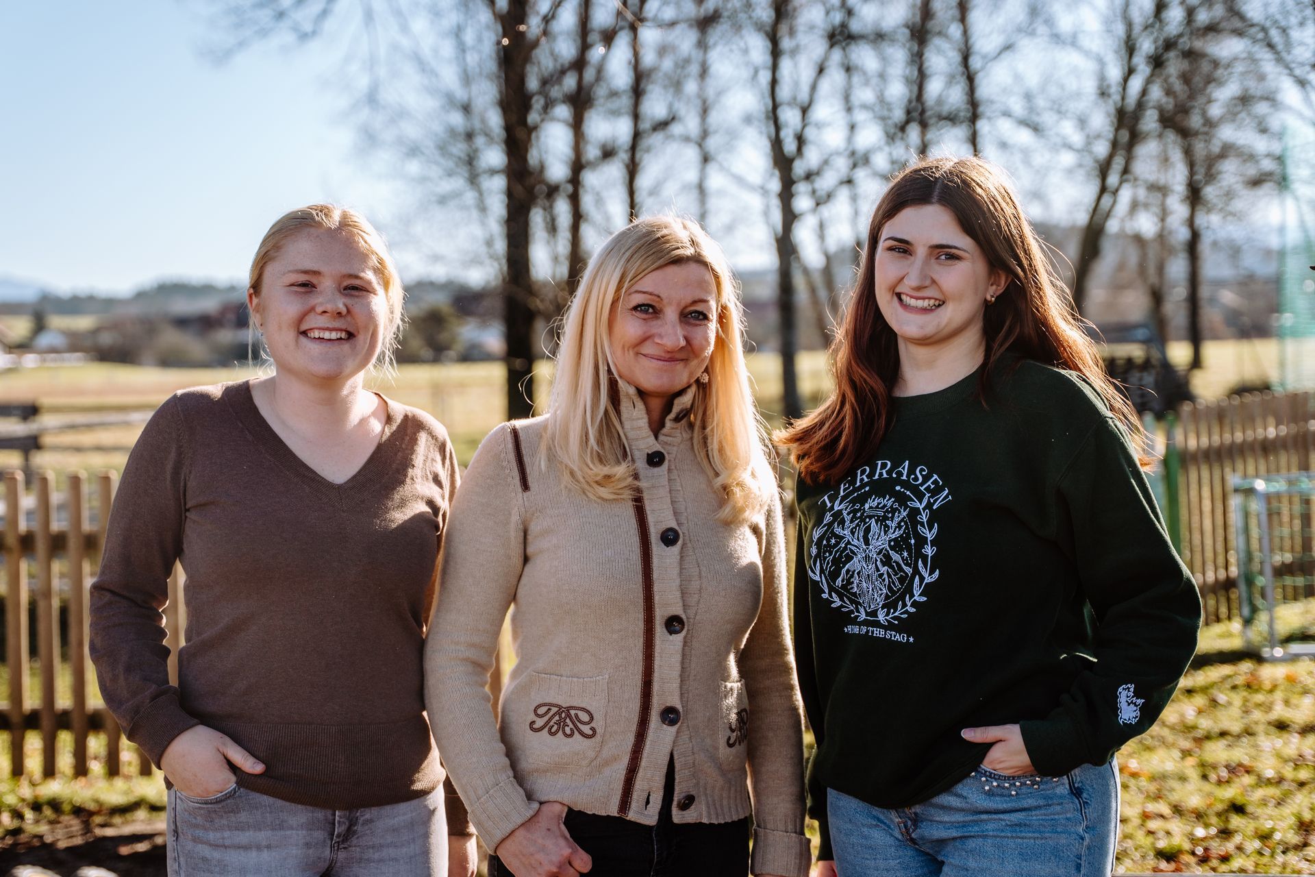 Gruppenbild der Erzieher:innen der Eulengruppe