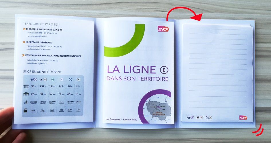 carnets, cahiers publicitaire sur-mesure personnalisable