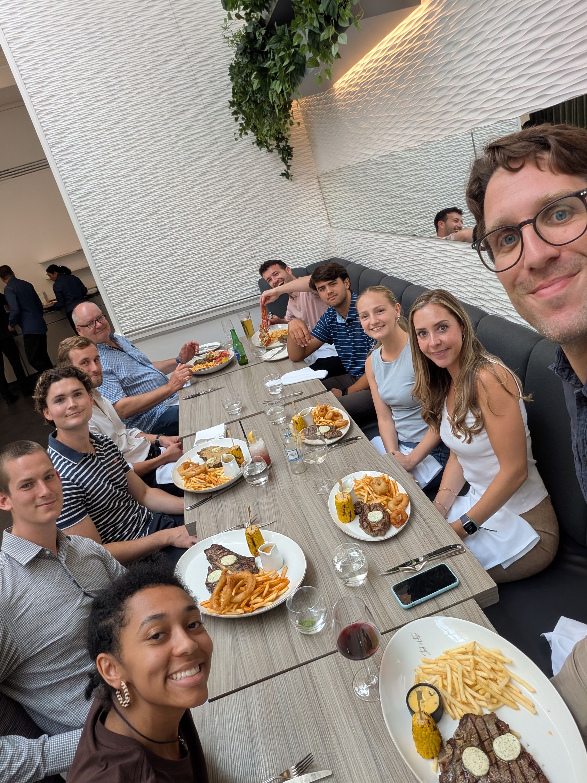 DCL Consulting Engineers staff celebratory promotions lunch