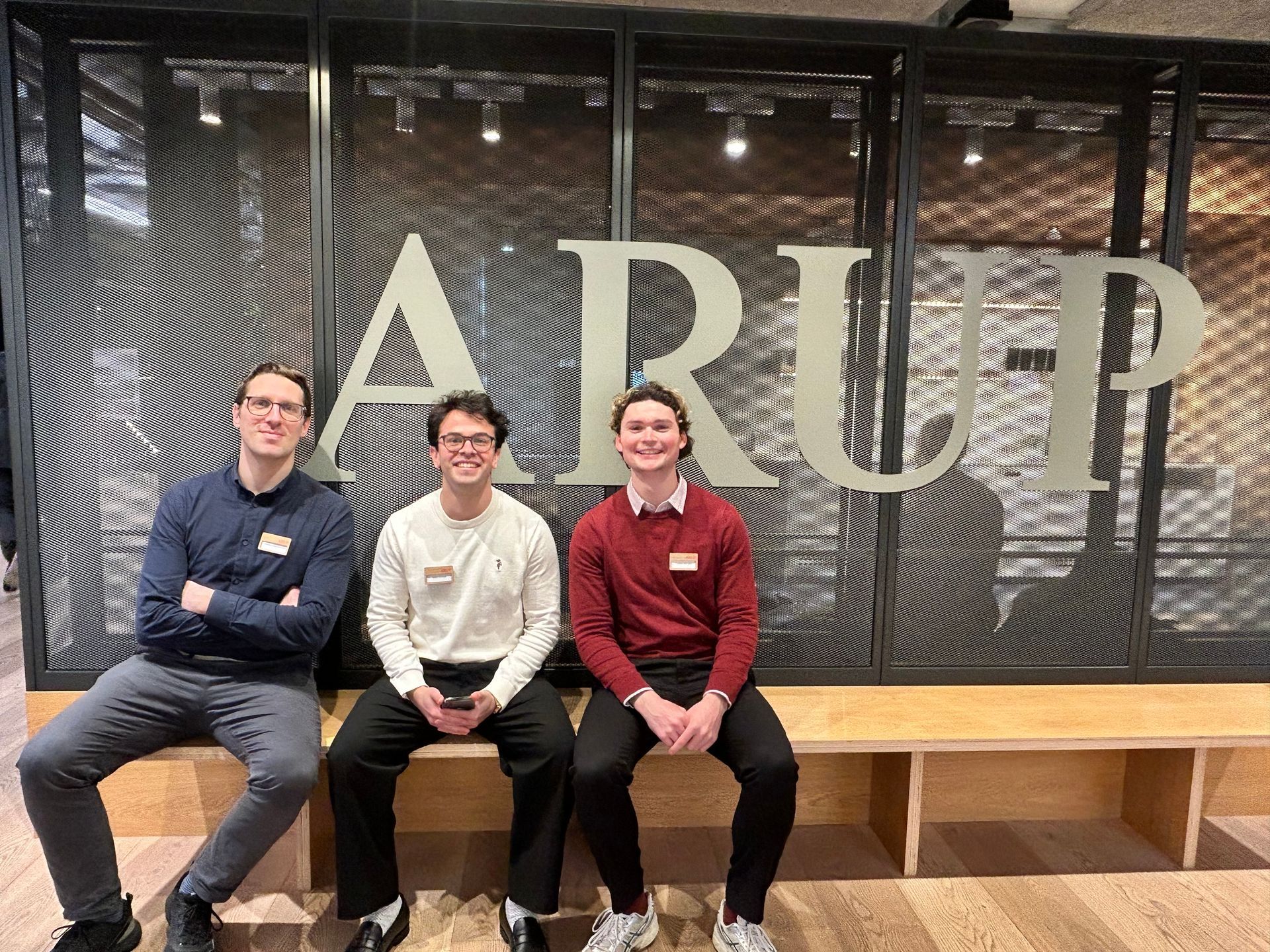 DCL Engineering team members attending the GeN+1 Masterclass at Arup office.