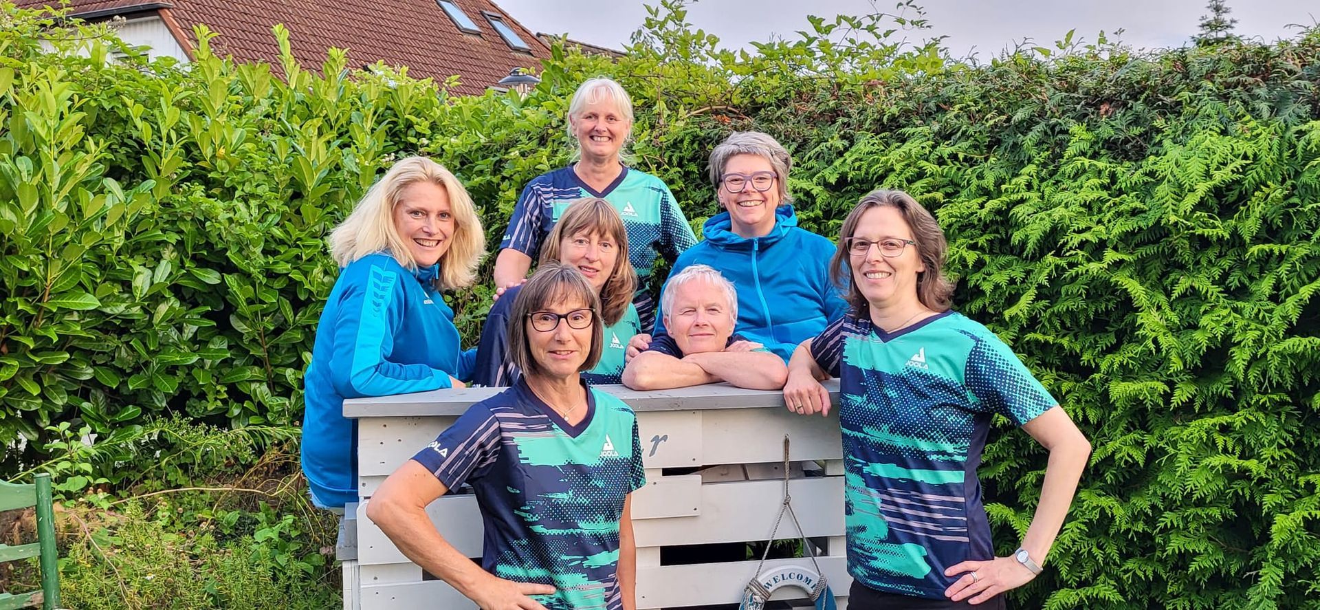 Die Tischtennis-Damen des ESV