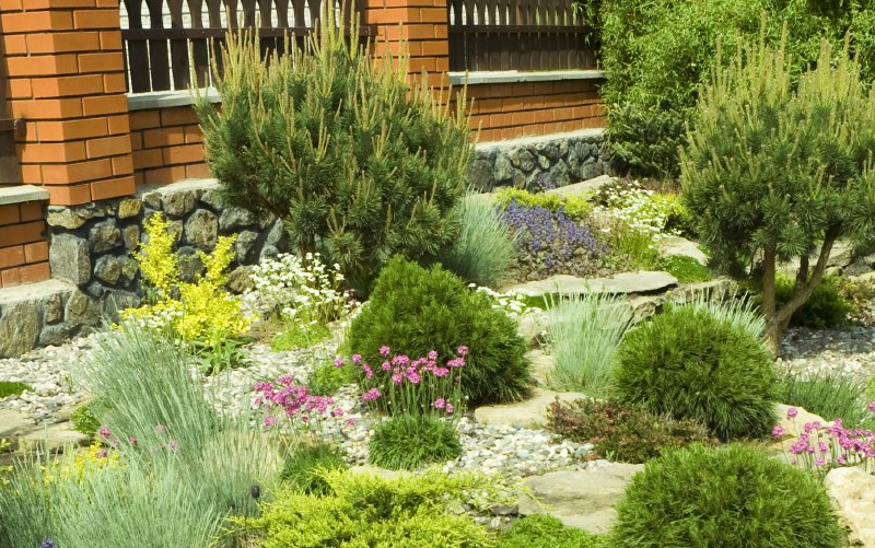 Gartenbau - Schottergarten