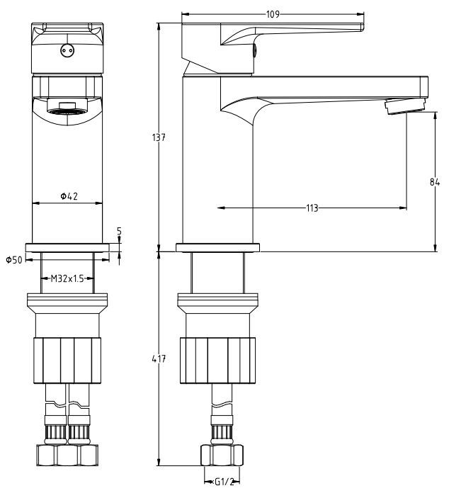 S2-1101 Line Drawing
