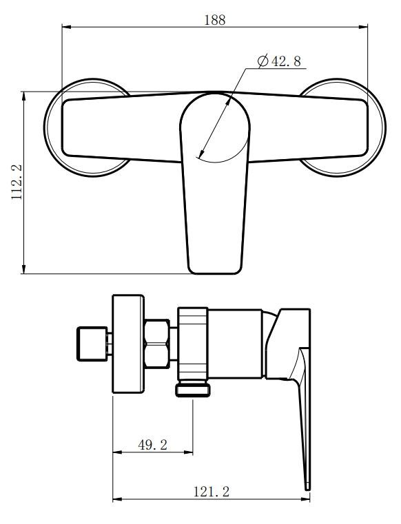 S2-1141 Line Drawing