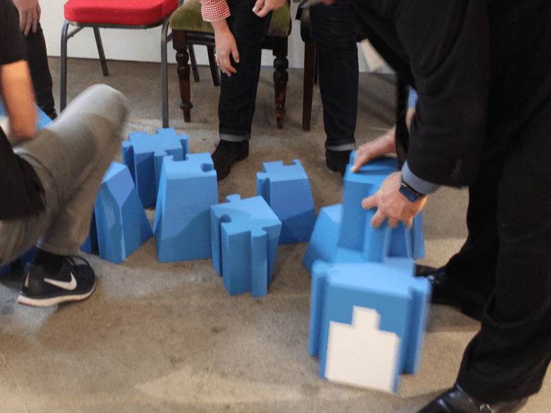 3D Puzzle Firmenjubiläum Wunschgröße Motiv