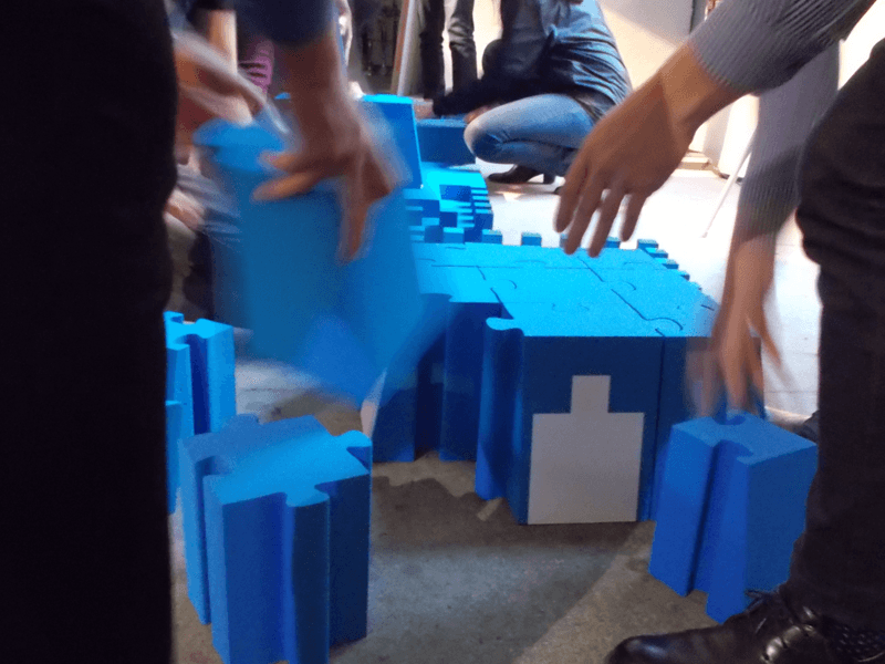 3D Puzzle Teamtag Firmenlogo Teamlogo