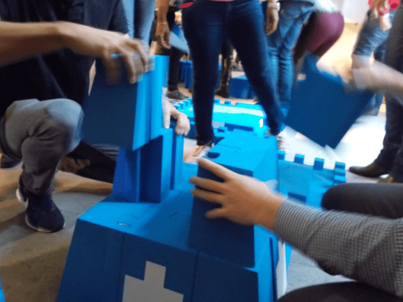 Teamtraining 3D Puzzle Firmenlogo