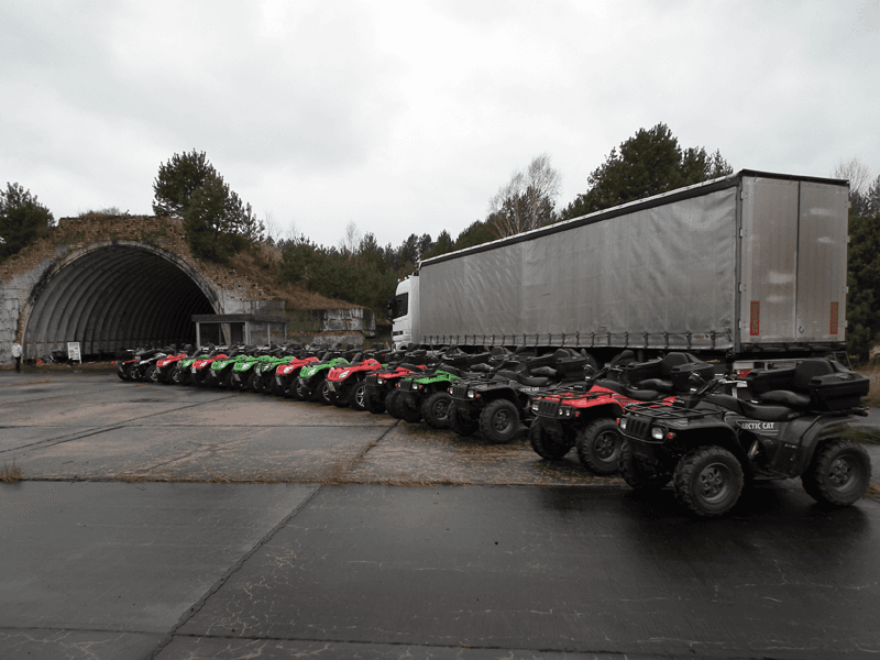 Kundentreffen Quad fahren Allertal Niedersachsen