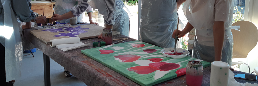 Teamtag Bilder malen Berlin Brandenburg