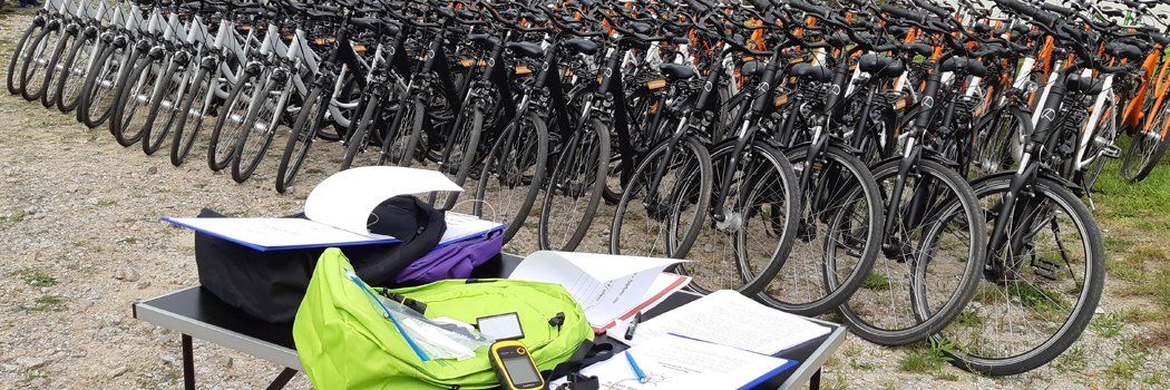Teamausflug Fahrradtour Geo Caching Schatzsuche