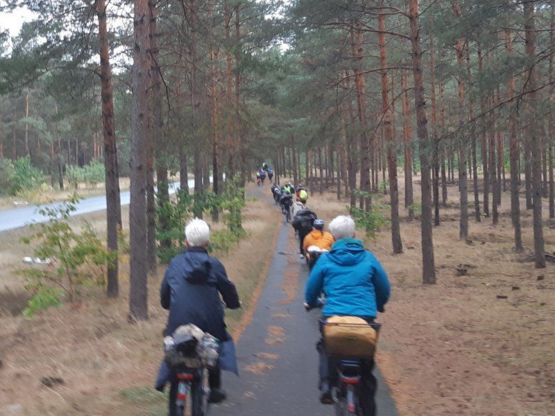 Fahrradtour in alte Zeiten als Tagesprogramm Firmen