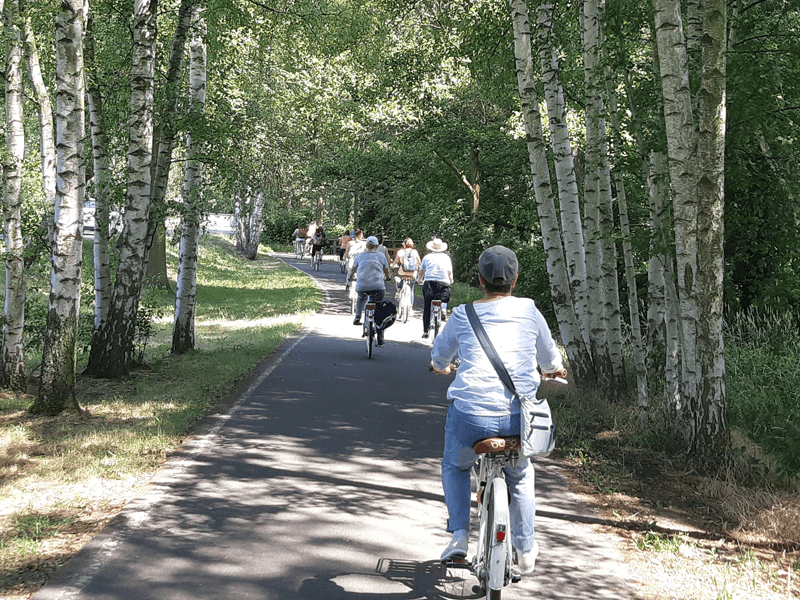 Teamtag Fahrradtour in alte Zeiten Museumsdorf