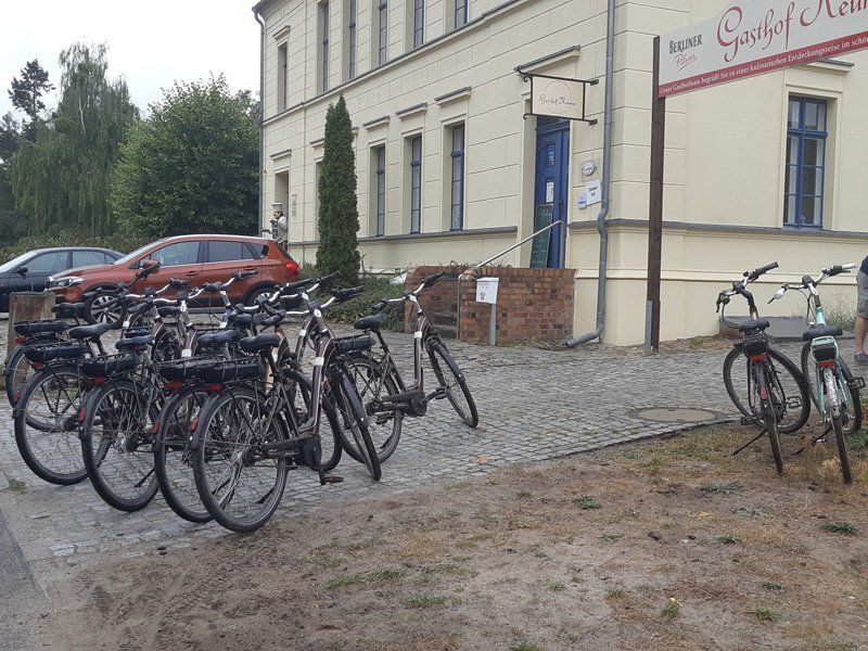 Betriebsausflug Fahrradtour Museumsdorf Glashütte