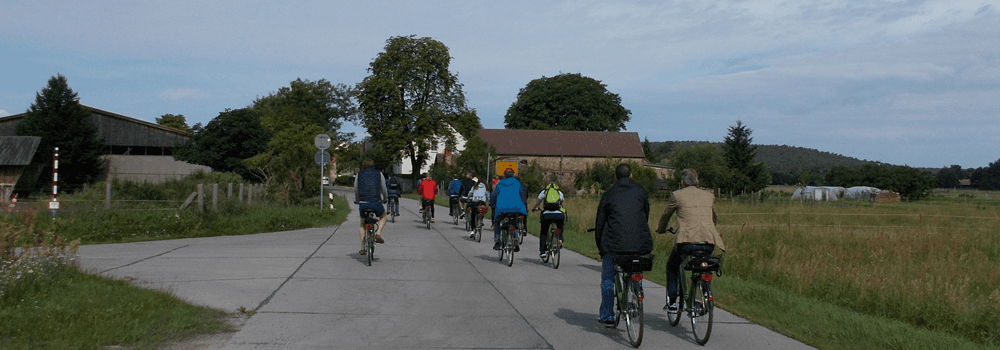 Fahrradtour in alte Zeiten Brandenburg