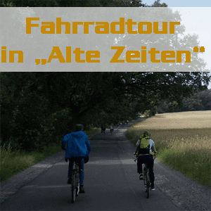 Outdoor Fahrradtour in Alte Zeiten Teamausflug