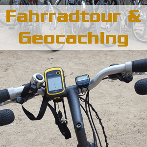 Outdoor Fahrradtour und Geocaching