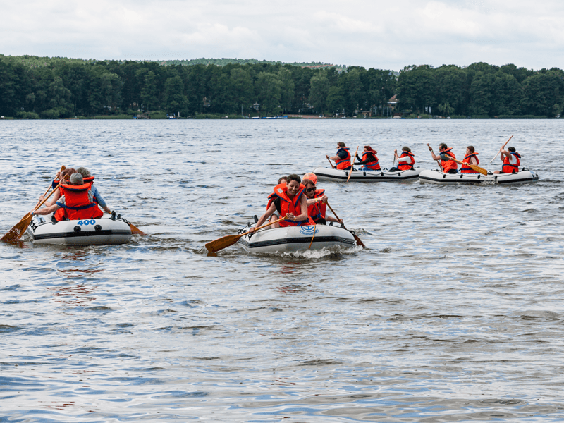 Sommerfest Teamevent mit Feuerwehr