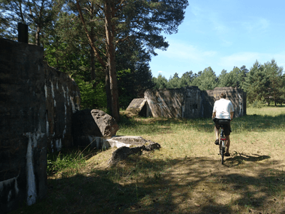 Firmenausflug Fahrradtour Wiege der Raumfahrt