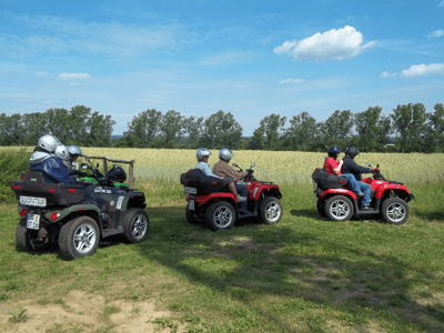 Firmenjubiläum Quad fahren