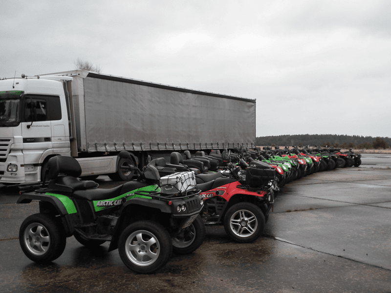 Kundentreffen Quad Tour Hamburg Herzogtum Lauenburg