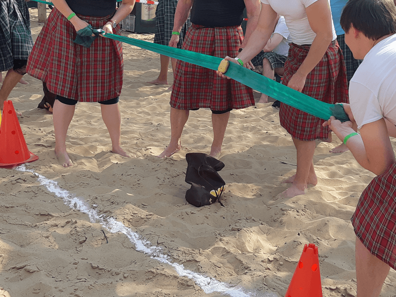 Betriebsausflug Highland Games Brandenburg
