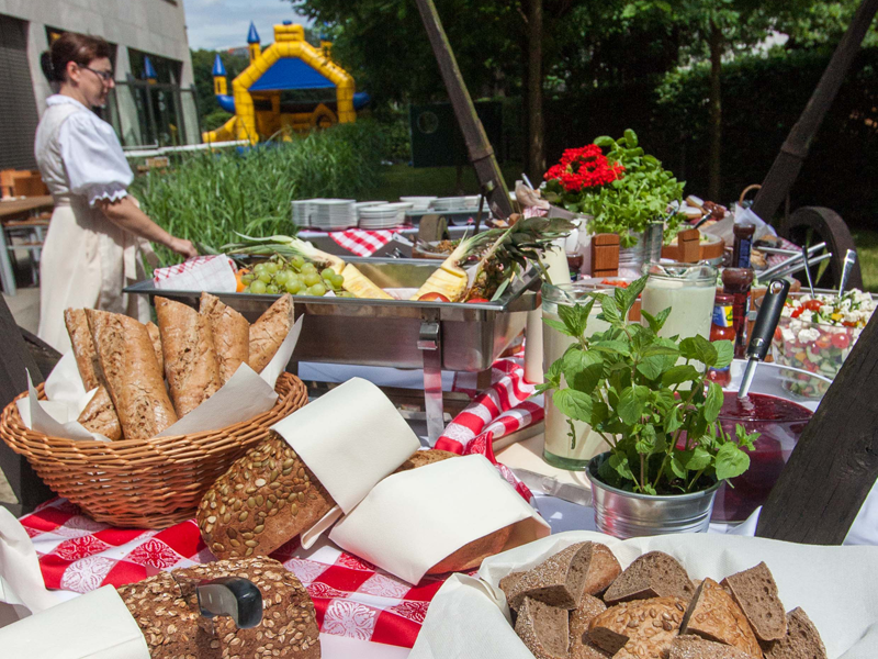 Firmengelände Sommerfest Catering