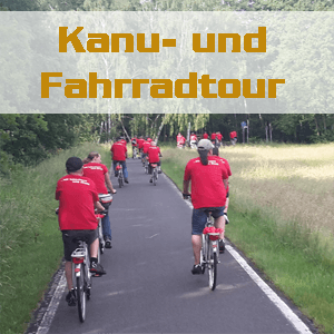 Outdoor Kanu Fahrradtour Spreewald Firmenausflug