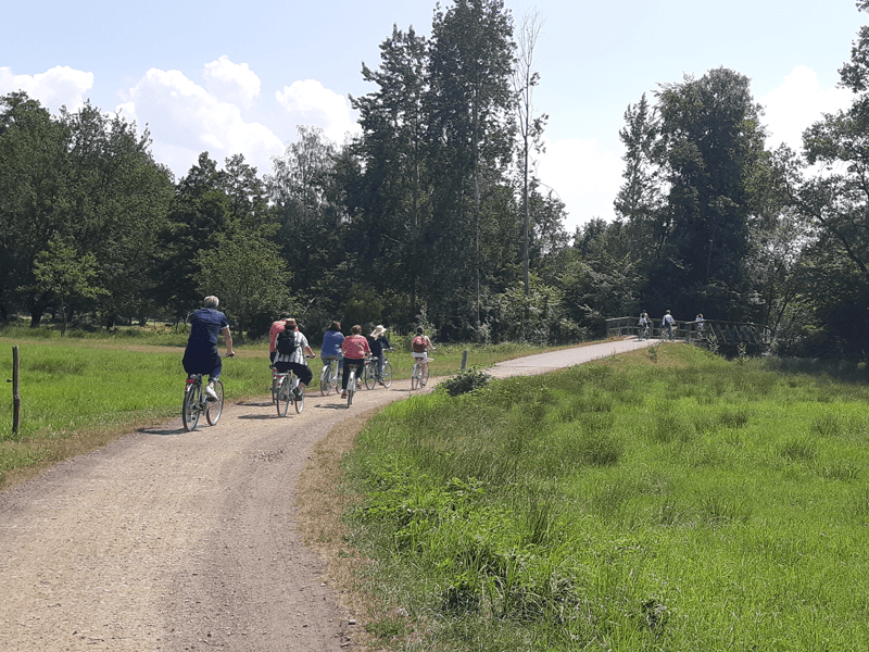 Fahrrad Tour Firmenjubiläum Paddel Tour Spreewald