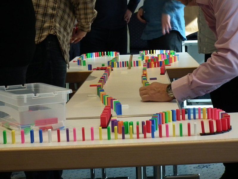 Teamtraining Kettenreaktion Berlin Brandenburg