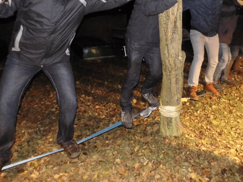 Teamprogramm Slackline Tagung Berlin Brandenburg