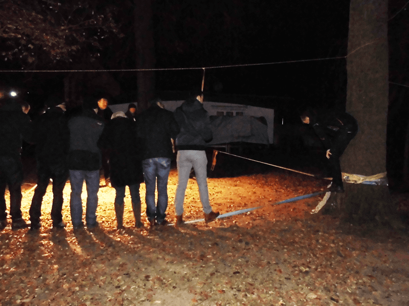 Mohawk Walk Teambuilding Seminar Berlin