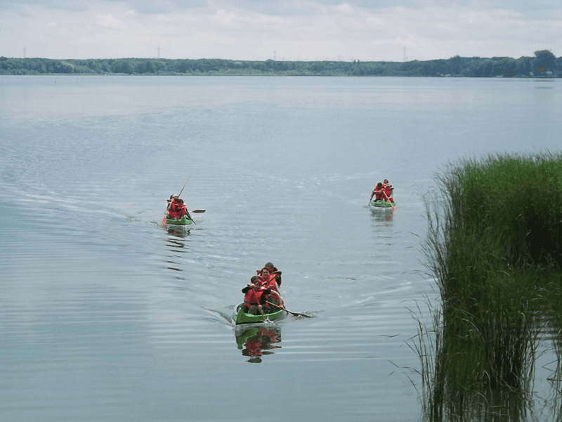 Sommerfest Outdoor Team Event Kanutour