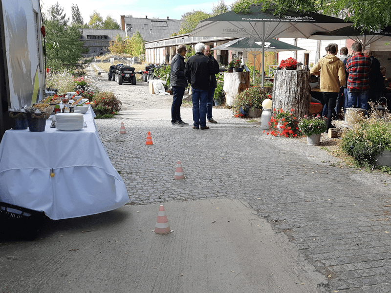 Firmenausflug Location Biergarten Quad Tour BBQ Berlin