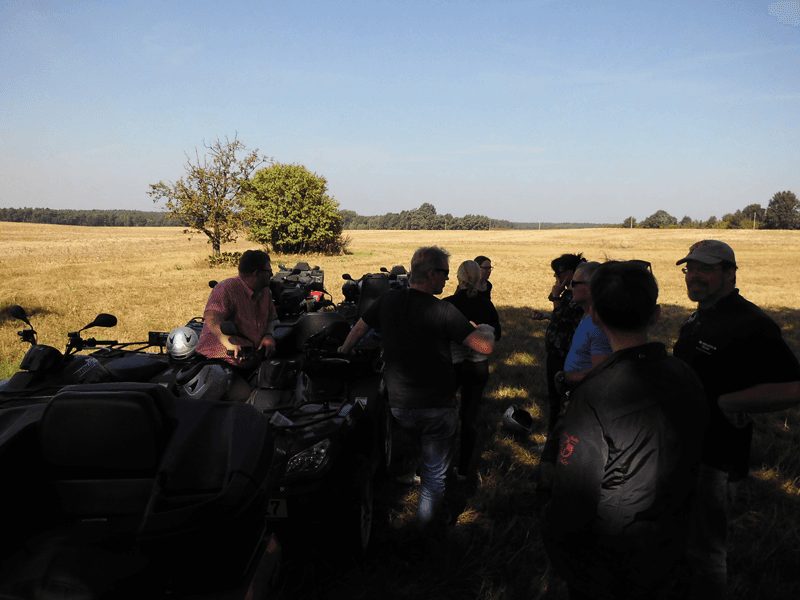 Quad fahren Genußreise Kundentreffen Berlin Brandenburg