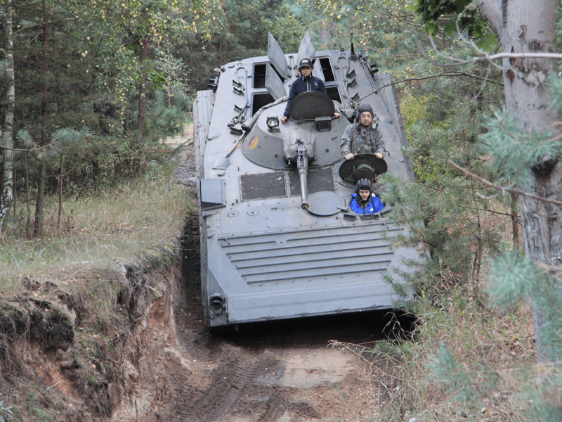 Firmen Incentive Panzer selber fahren Quad Tour Berlin Brandenburg