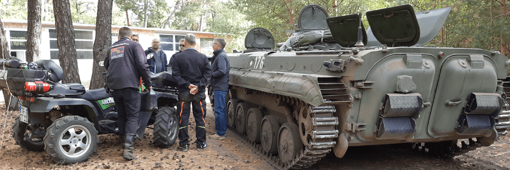 Kundentreffen Quad fahren Panzer fahren Berlin Brandenburg