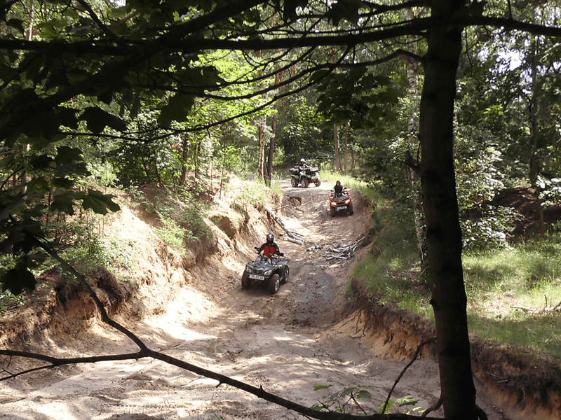 Quad Tour Panzer fahren Teamausflug Berlin Brandenburg