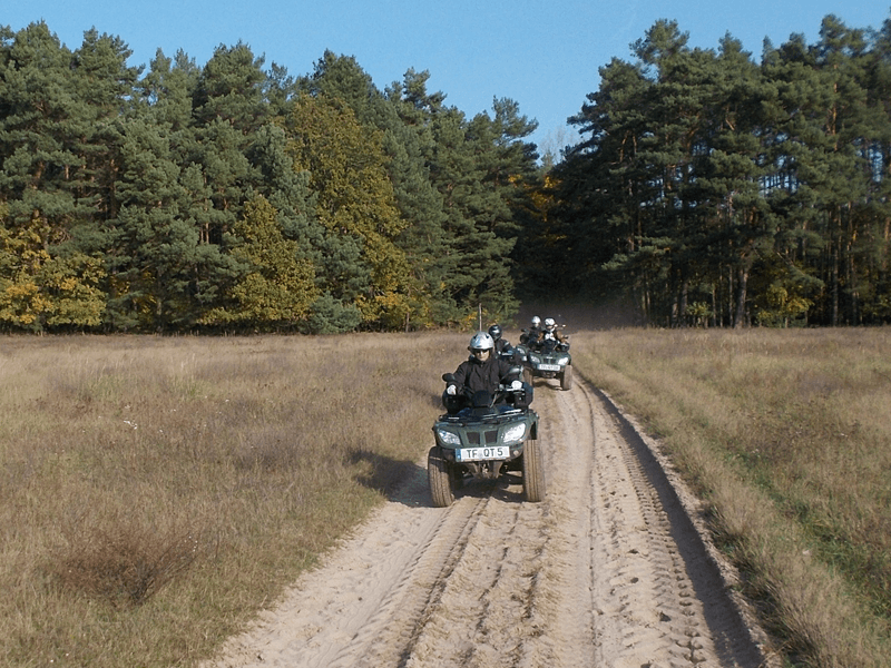 Quad Tour Panzer fahren Firmenausflug Berlin Brandenburg
