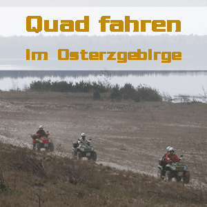 Quad fahren im Osterzgebirge Teamtag Rahmenprogramm Tagung