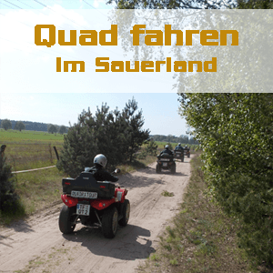 Quad fahren im Sauerland Teamtag