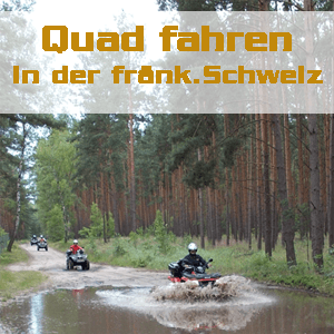 Quad fahren in der fränkischen Schweiz Teamtag