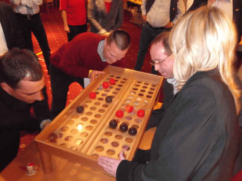 Firmenjubiläum Rahmenprogramm Spiele indoor outdoor Quadventure Games