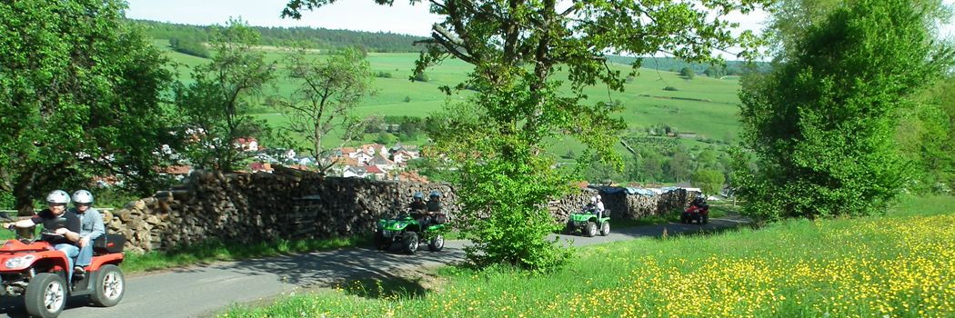 Firmenausflug Quad fahren Sauerland NRW