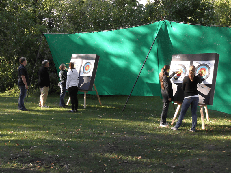 Teambuilding Bogenschießen Quad fahren Sauerland NRW