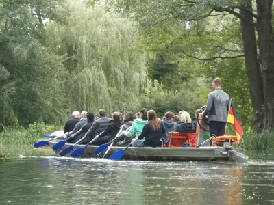 Sommerfest Paddelkahn