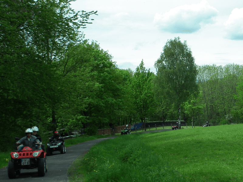 Firmenjubiläum Quad Tour Hessen Frankfurt