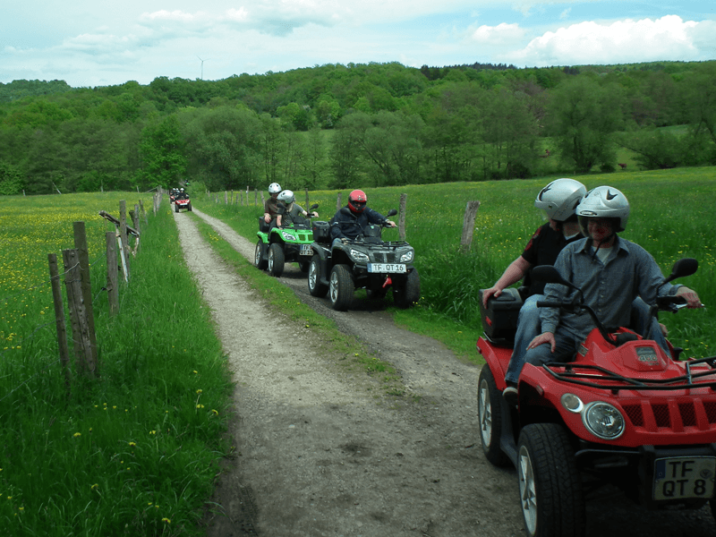 Kundentreffen Quad fahren Hessen Frankfurt