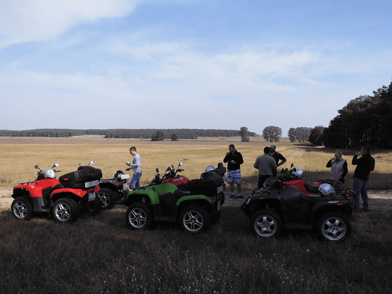 Incentive Firmen Tagesprogramm Quad fahren Berlin