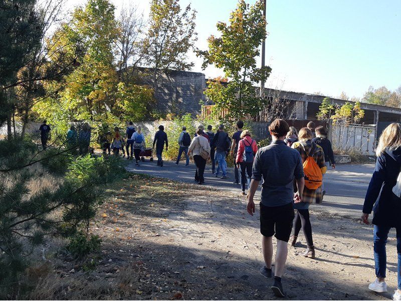 Firmenausflug Brandenburg Team Wanderung