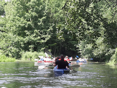 Teambuilding Kanu Rallye